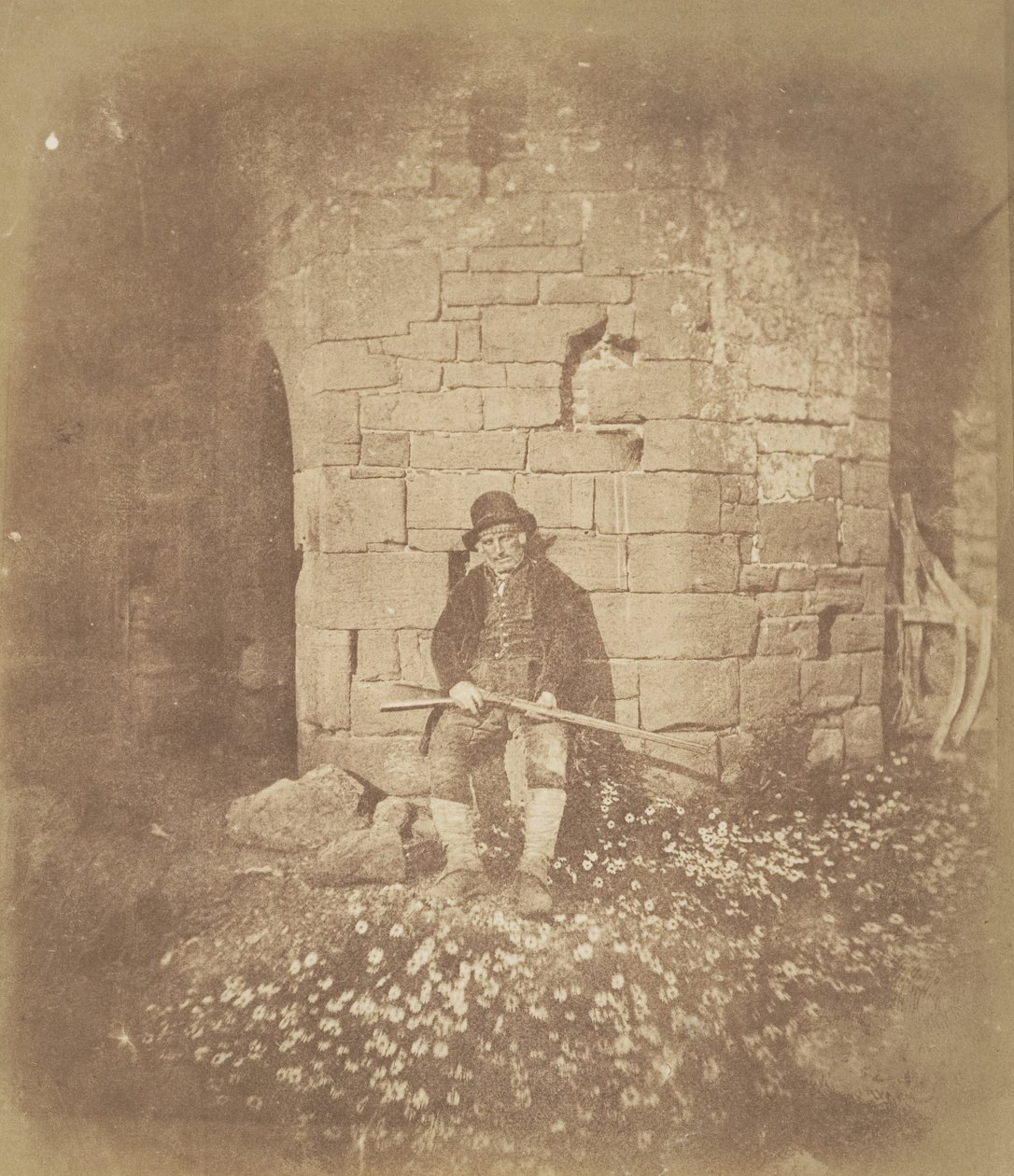 El viejo guardabosques, ca. 1844 de Possibly by David Kinnebrook.