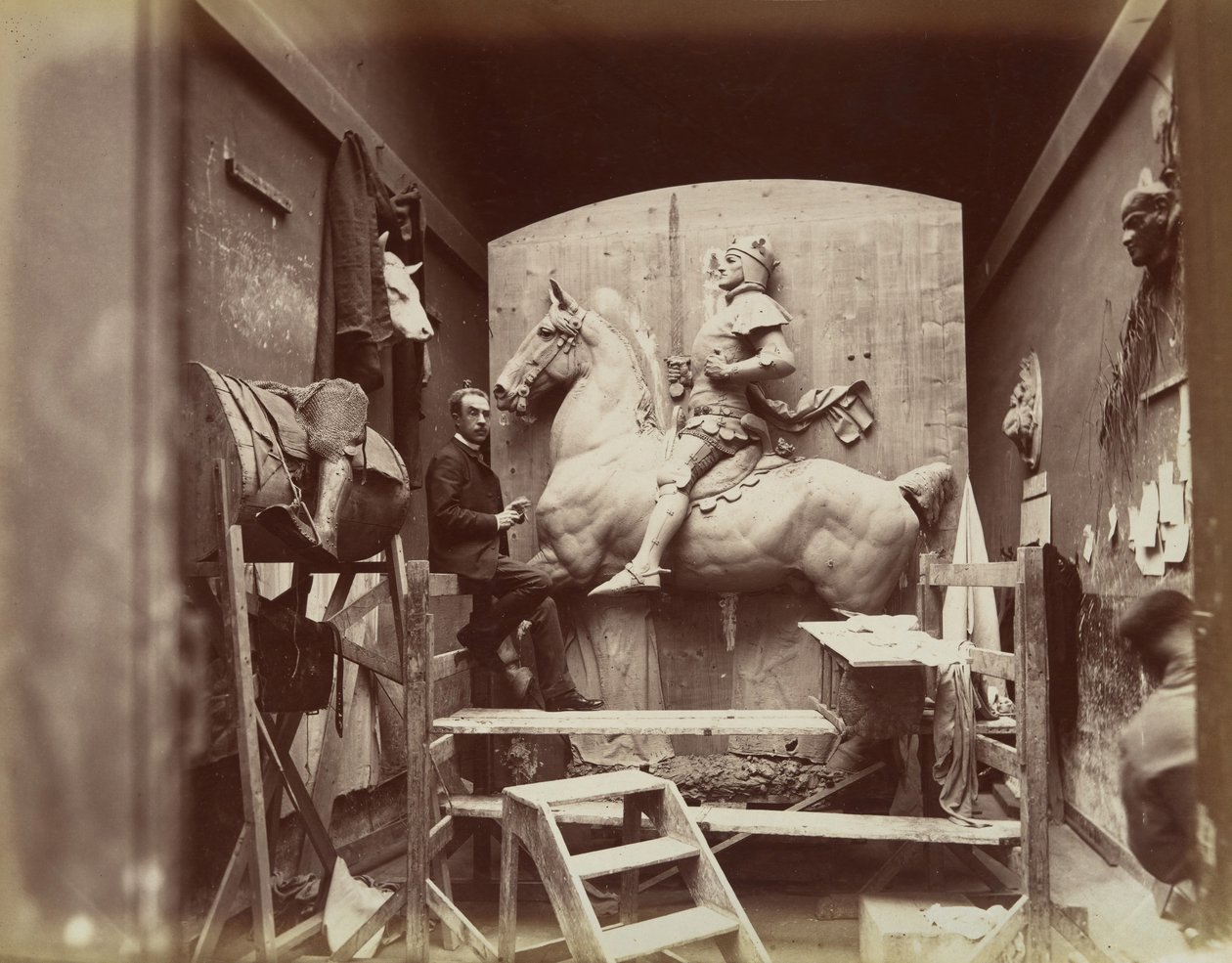 [Emmanuel Frémiet] de Possibly by Edmond Bénard