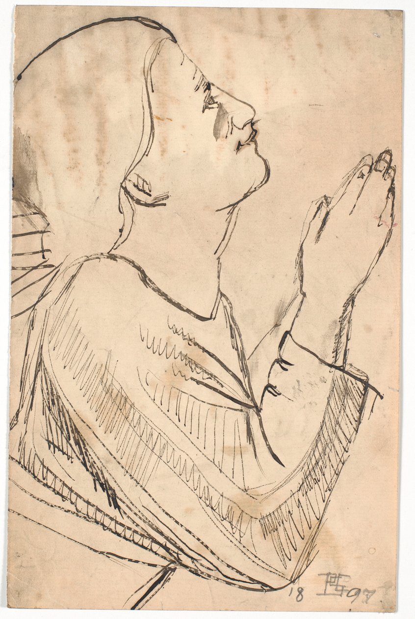 Ángel orante de Poul S. Christiansen