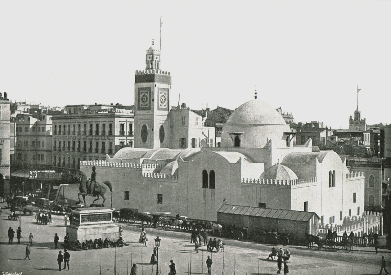 La Djamaa al-Djedid, Argel, Argelia, 1895 de Poulton and Co