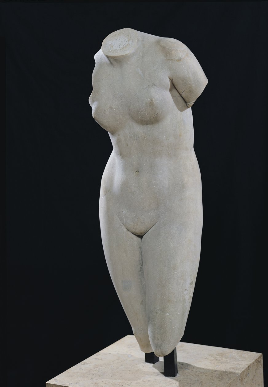 Torso de Venus de Cnidos de Praxiteles