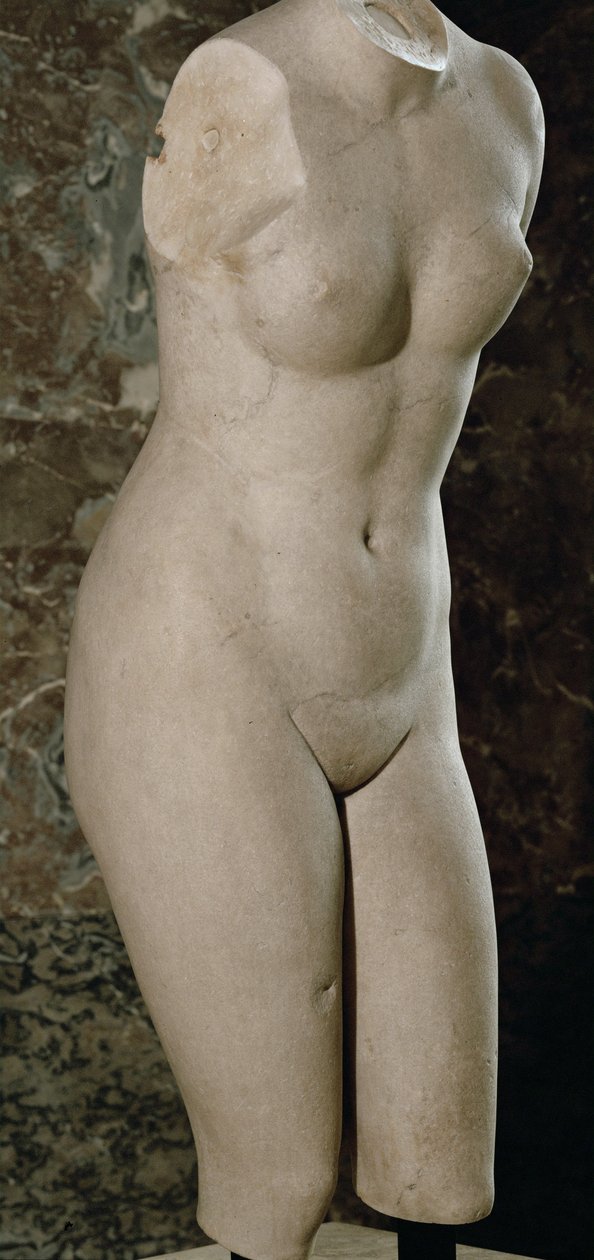 Afrodita de Knidos, réplica antigua de un original de Praxíteles ... de Praxiteles (after)