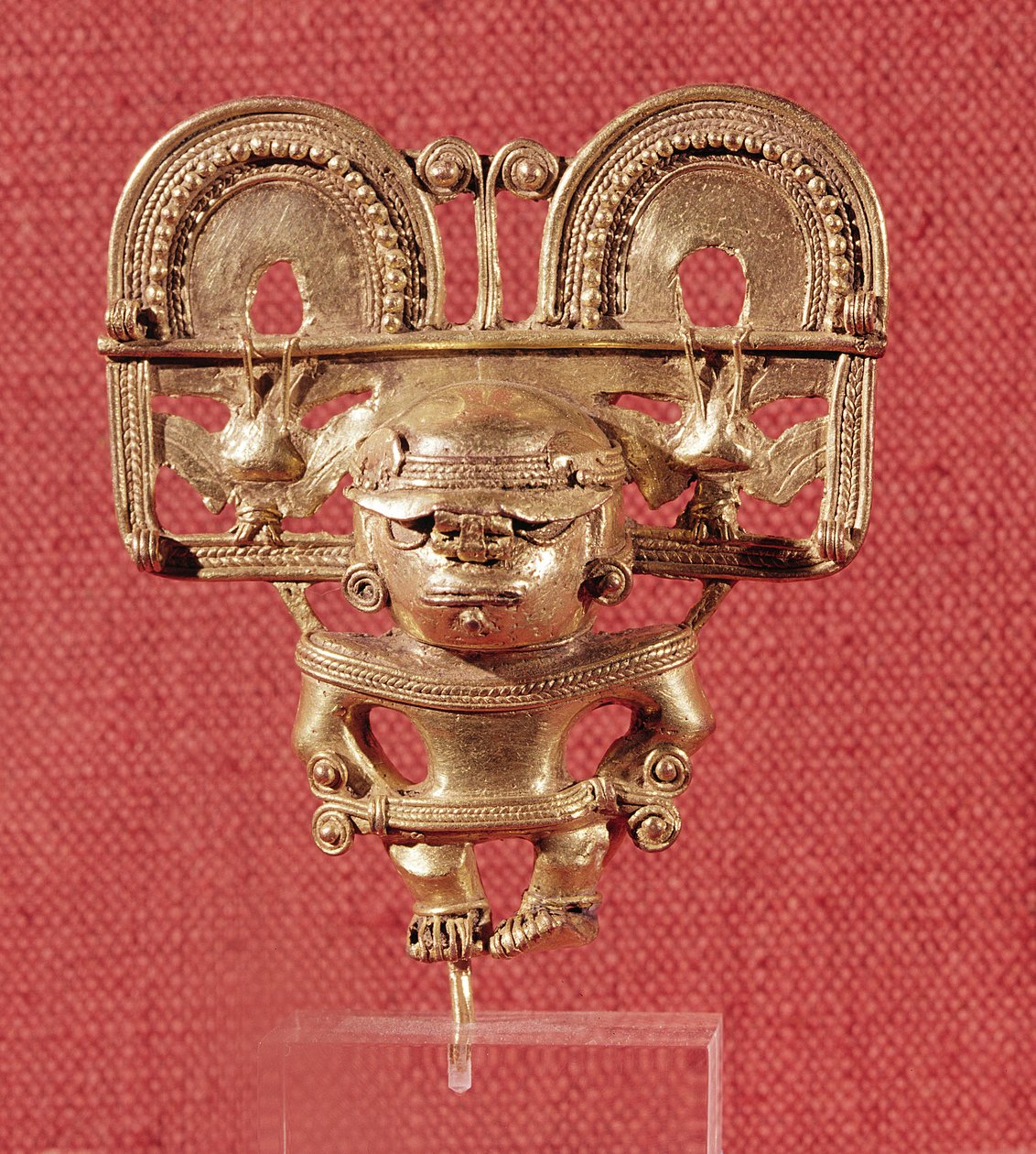 Figura antropomórfica, Cultura Tairona (oro) de Pre Columbian