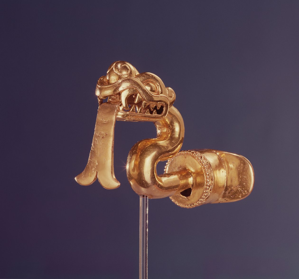 Tapón labial, Cultura Mixteca de Pre Columbian Pre Columbian