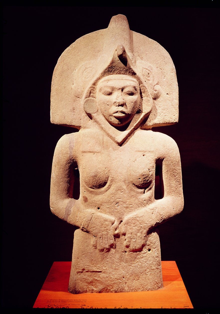 Figura de fertilidad femenina, Huazteca de Pre Columbian