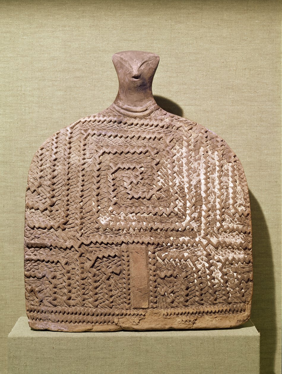 Gran figura masculina (arcilla) de Prehistoric