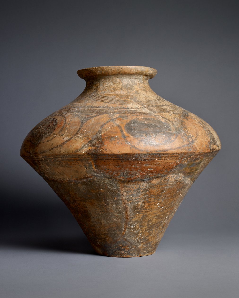 Olla, Trípoli, finales del IV-principios del III milenio a.C. (detalle) de Prehistoric