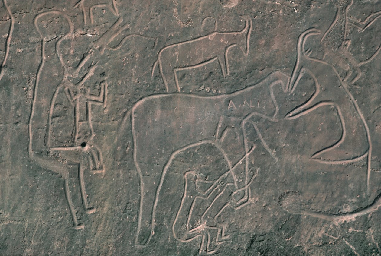 Figuras humanas y animales de Prehistoric