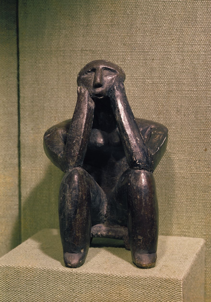 Pensador de Cernavodă, Cultura Hamangia, c.5000 a.C. de Prehistoric