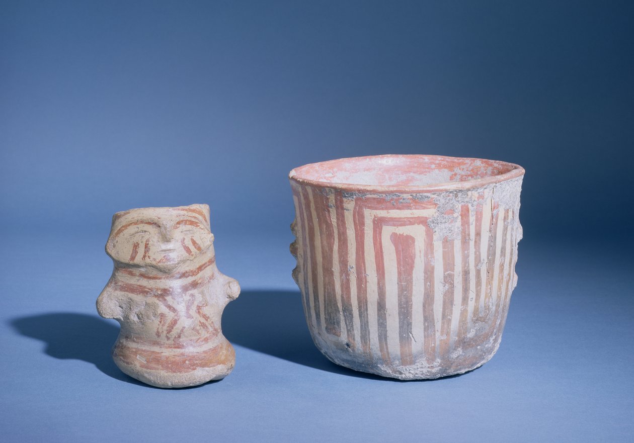 Vasijas de Hacilar, Turquía, c.5500-00 a.C. de Prehistoric