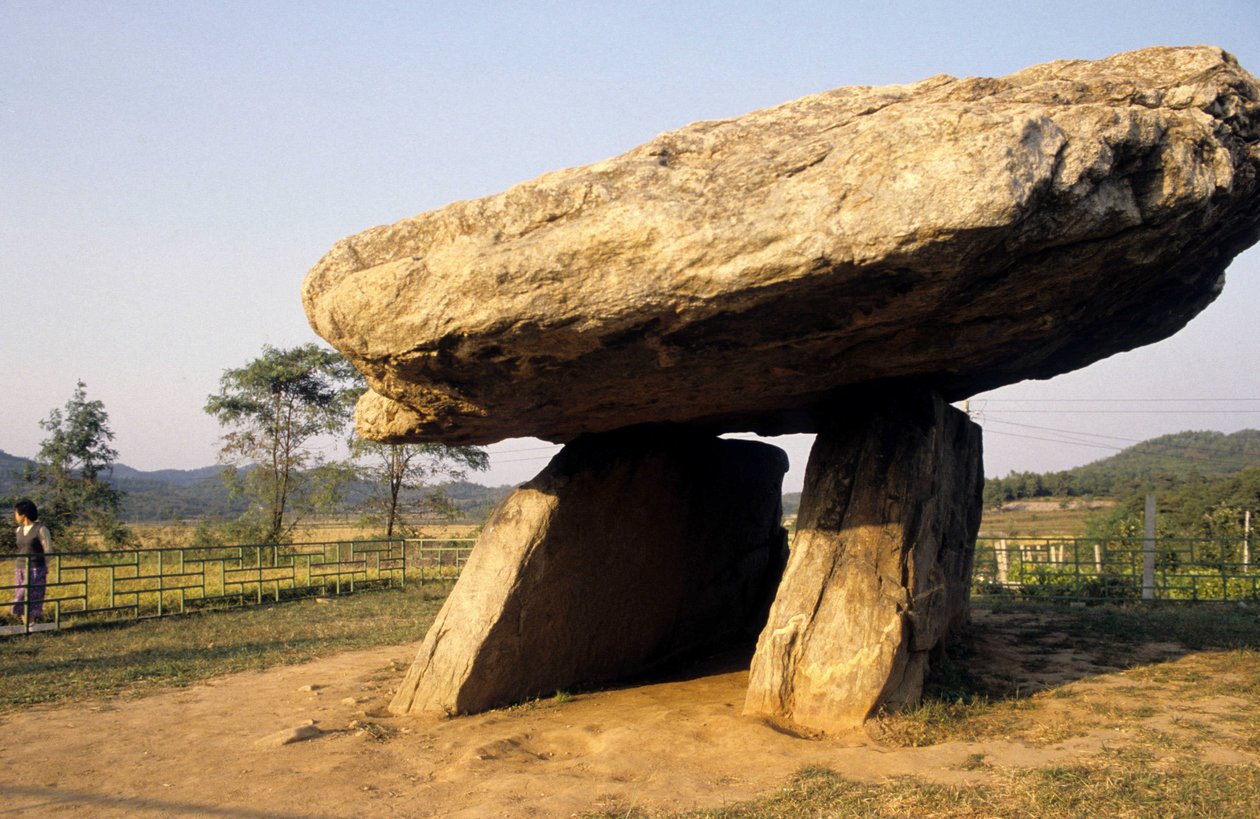 Dolmen en Kanghwa, Corea del Sur de Prehistoric Prehistoric