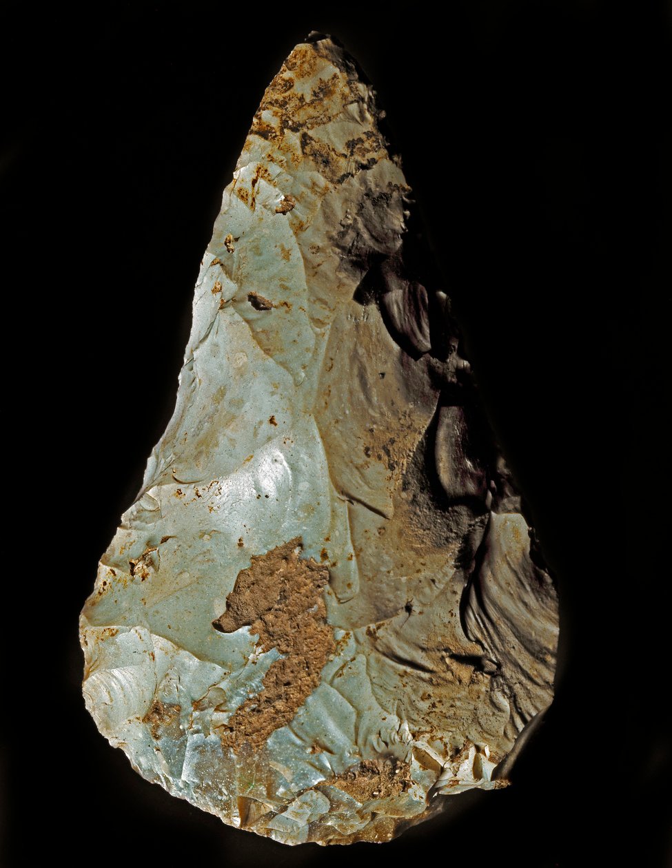 Prehistoria: bifaz de fabricación lítica tipo Micoquiense de Prehistoric Prehistoric
