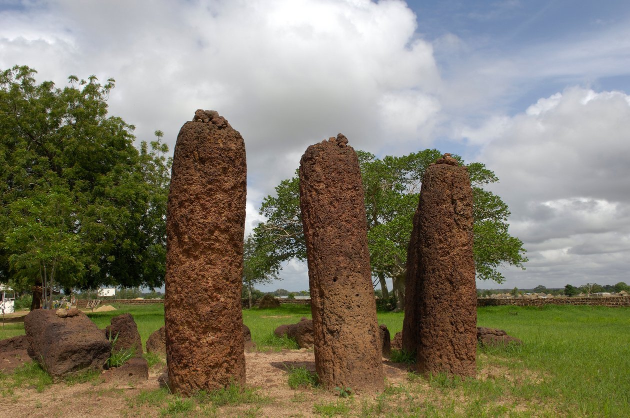 Prehistoria: Círculo megalítico de piedras de Wassu, Gambia (foto) de Prehistoric Prehistoric