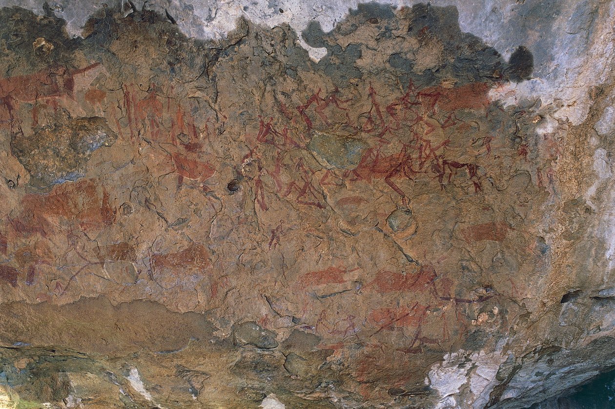 Animales salvajes (pintura rupestre) de Prehistoric Prehistoric