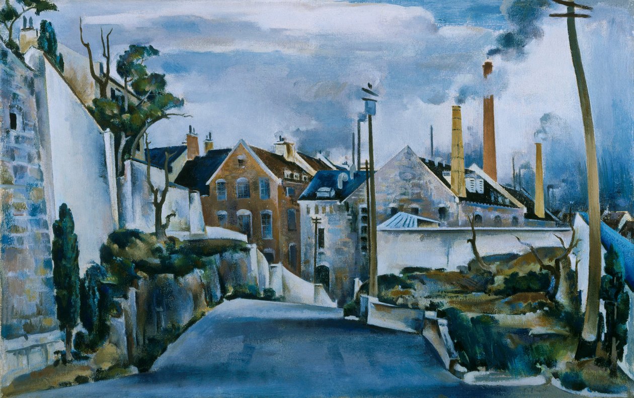 Calle en Quebec de William Preston Dickinson