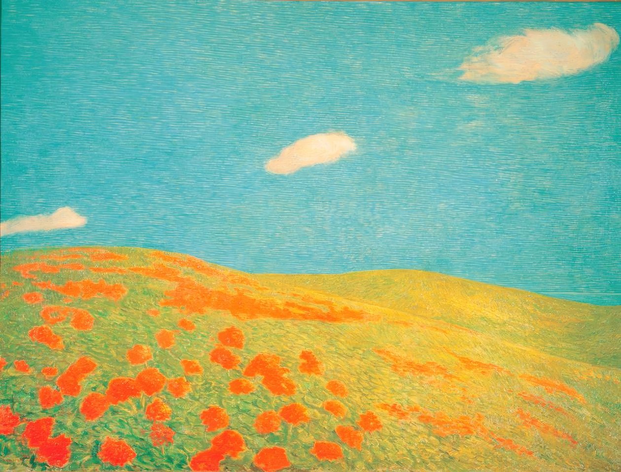 Colinas de Liguria de Previati Gaetano