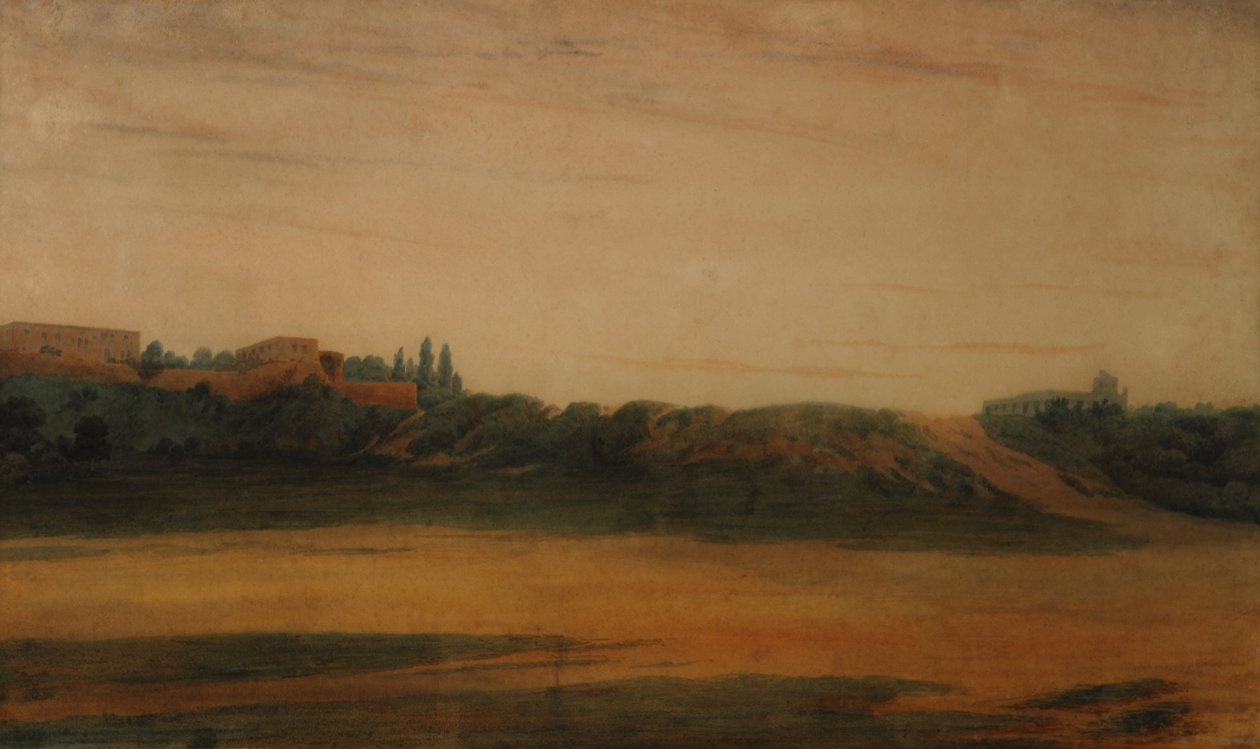 Paisaje (Recoleta Bs. As.) de Prilidiano Pueyrredon