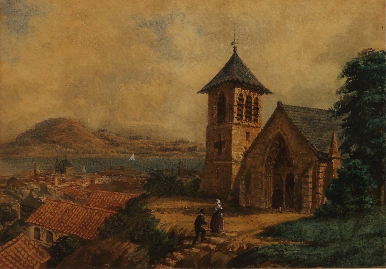 Paisaje Aldea Europea de Prilidiano Pueyrredon