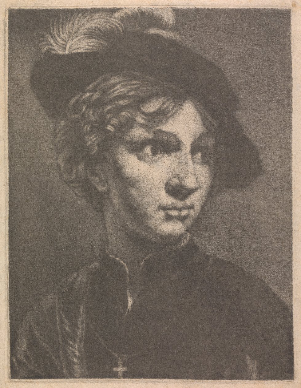 Retrato de un joven de Prince Rupert