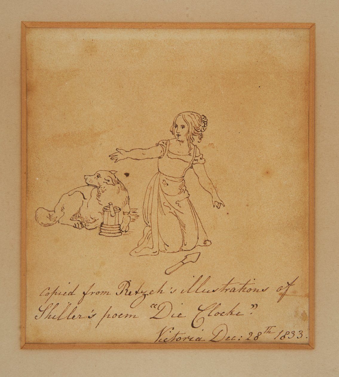 Boceto de la princesa Victoria de Princess Royal (1840 1901) Victoria