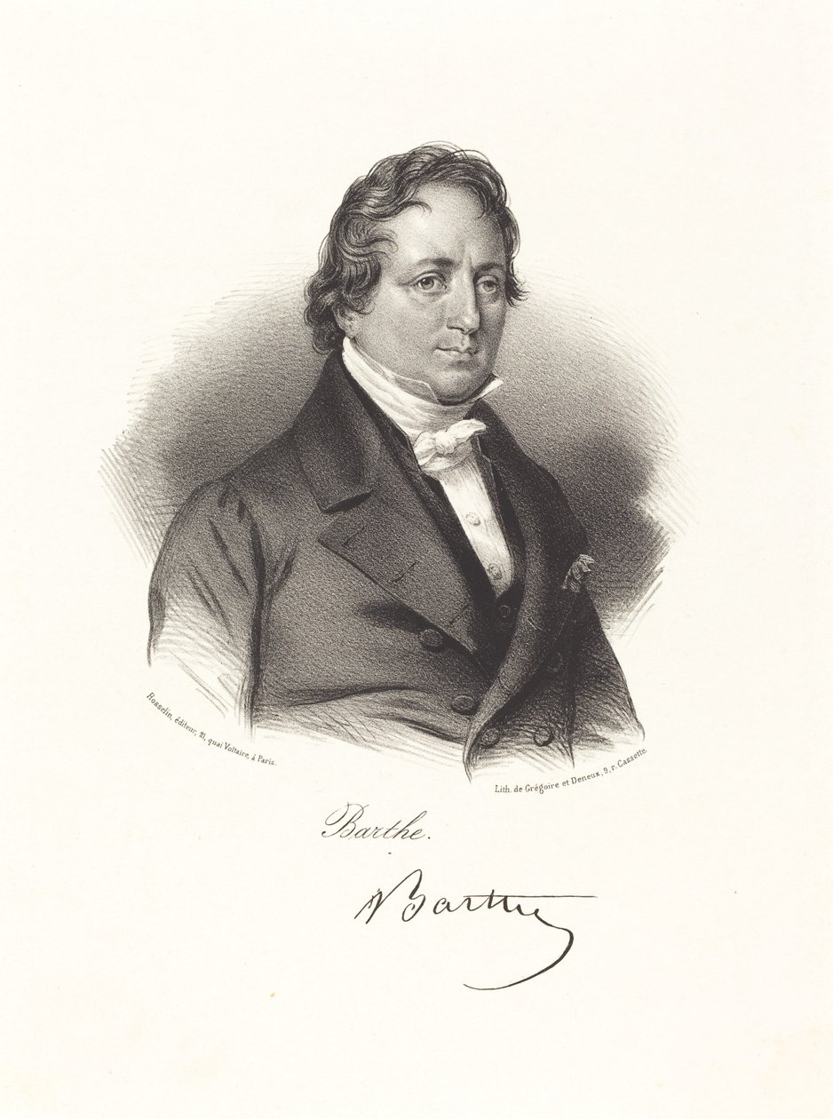 Barthe de Probably French 19th Century