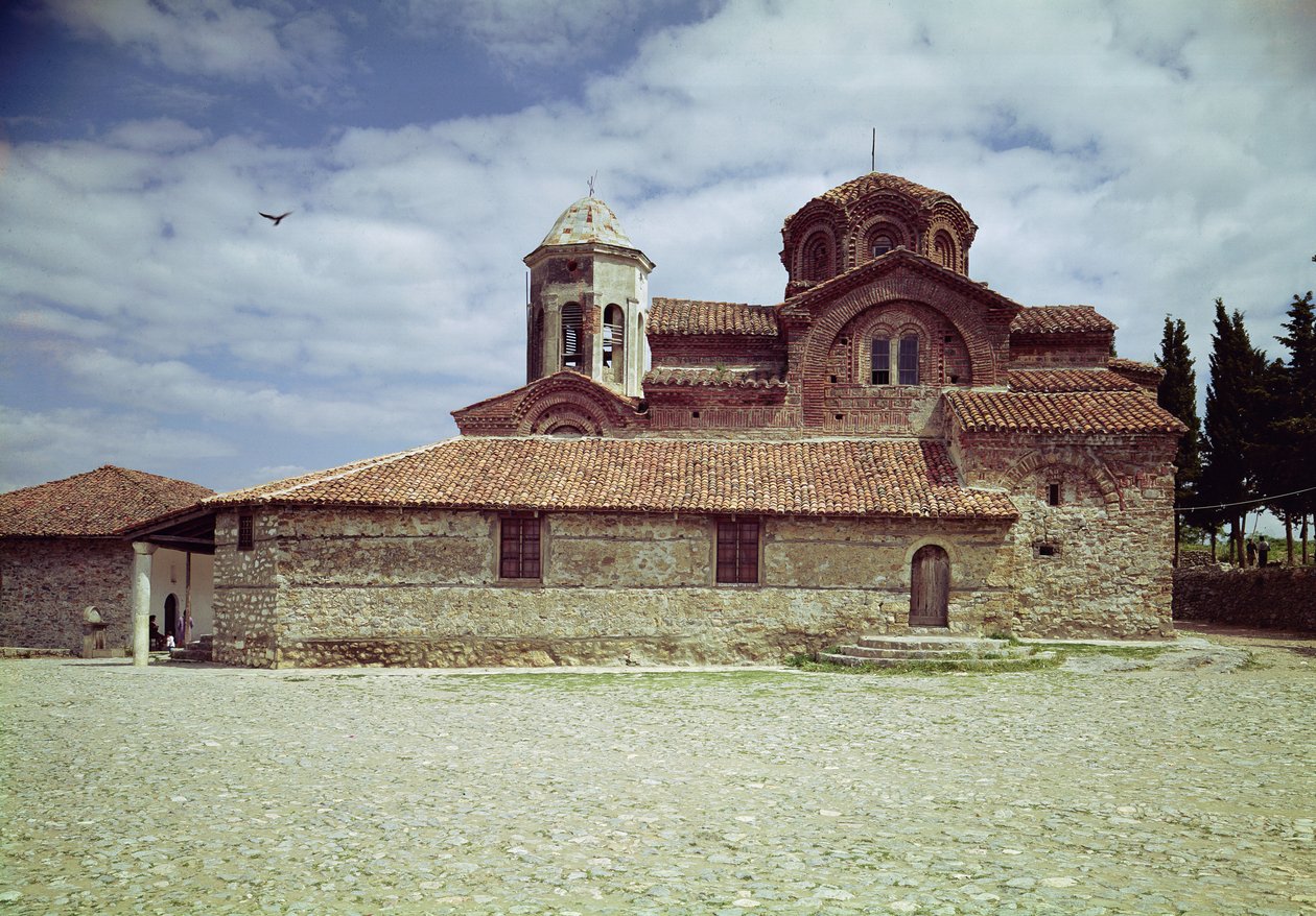 La Iglesia de Sveti Kliment, construida en 1295 de Progonos Sgouros