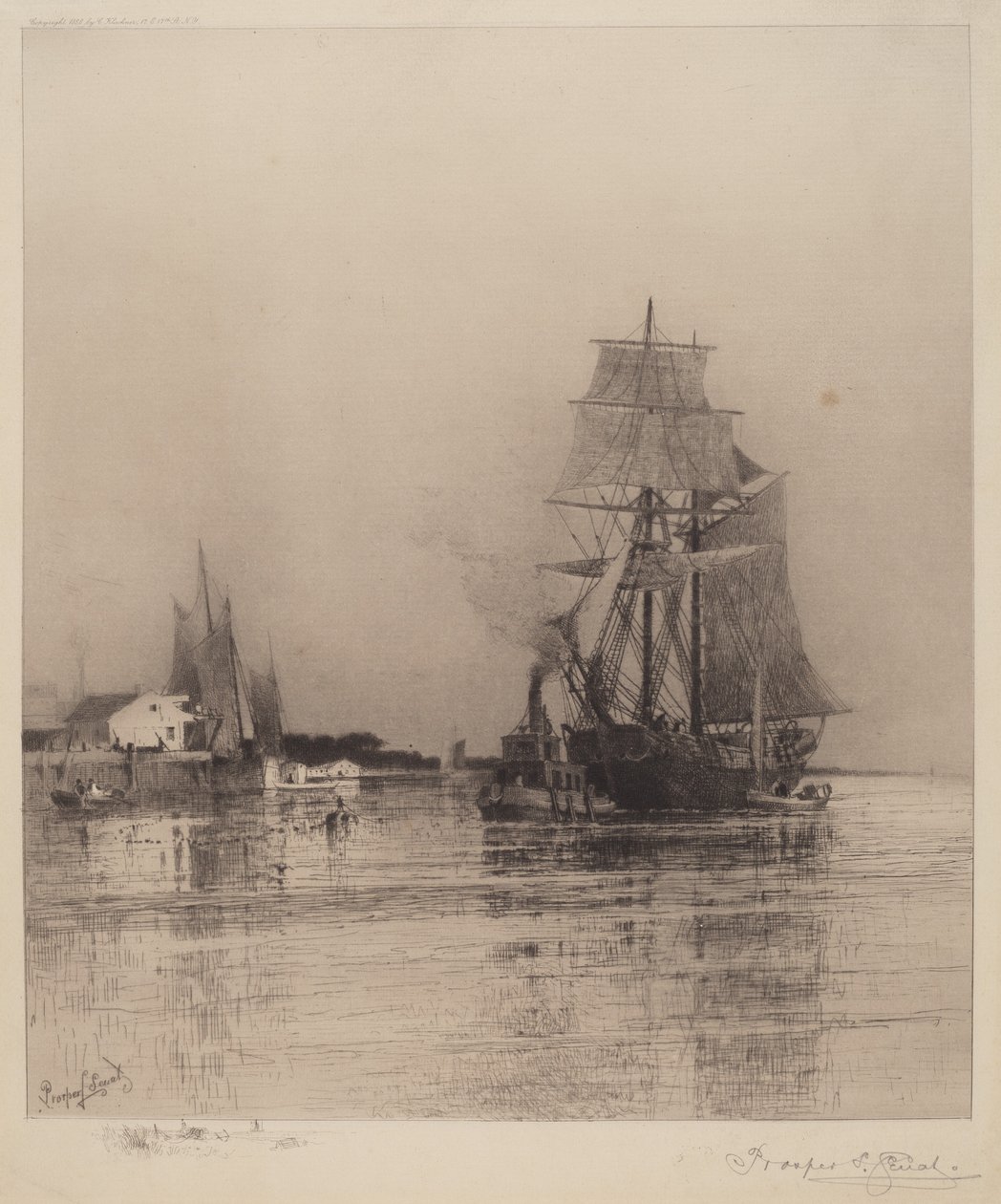 En marea baja de Prosper Louis Senat