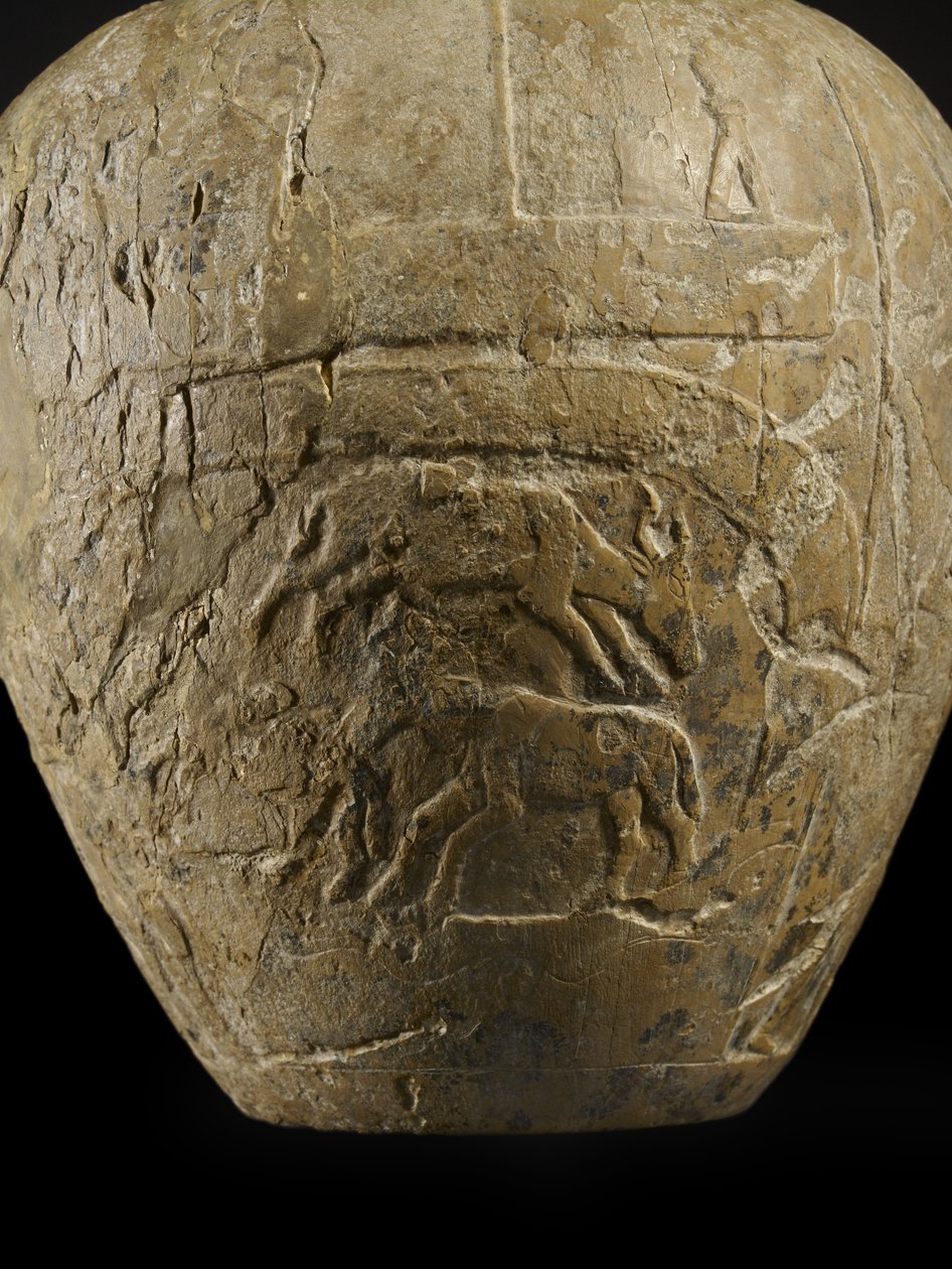Cabeza de maza de Narmer de Protodynastic Period Egyptian