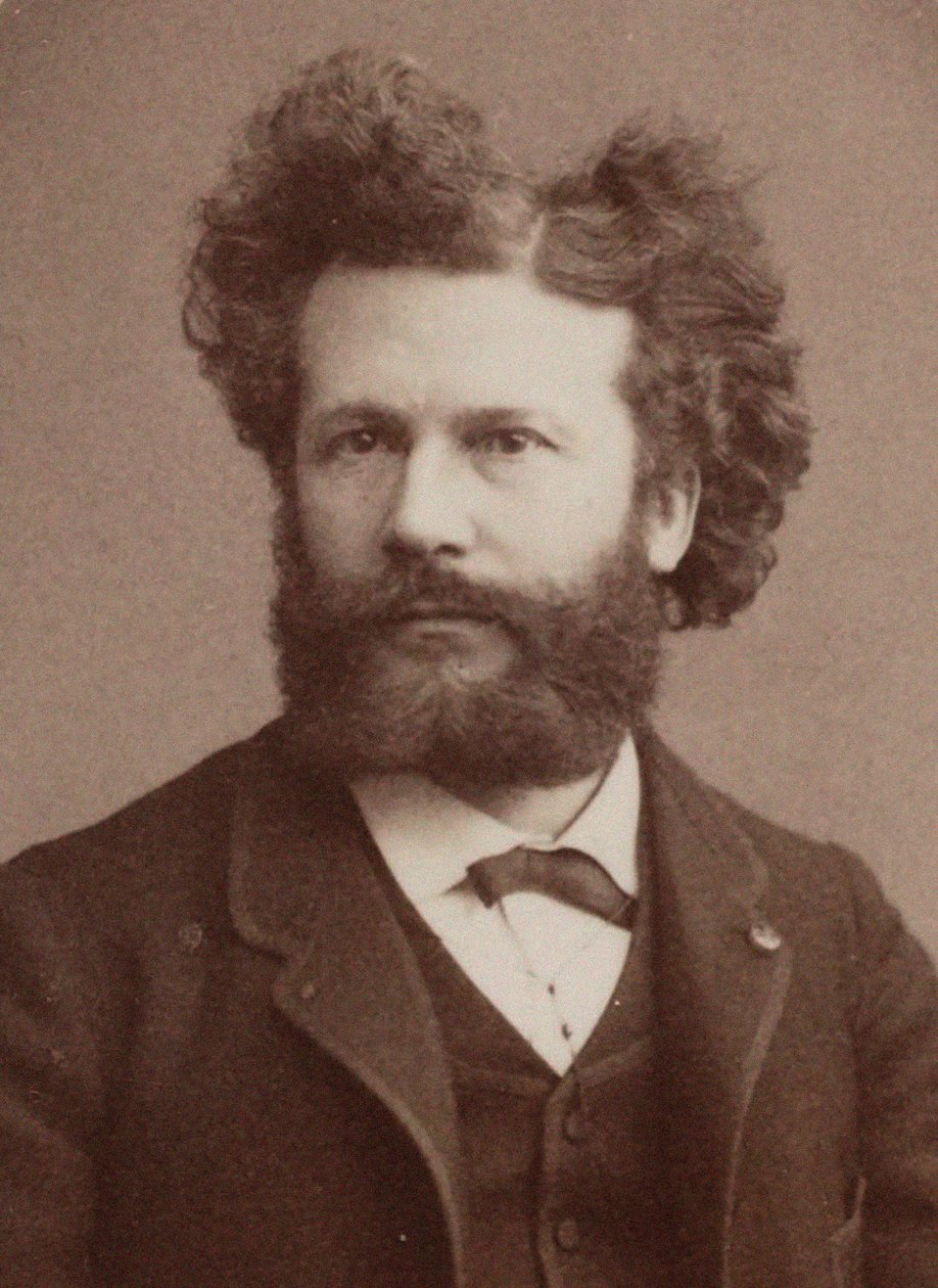 Retrato de Camille Flammarion 1842-1925, 1884 de Prudent René Patrice Dagron