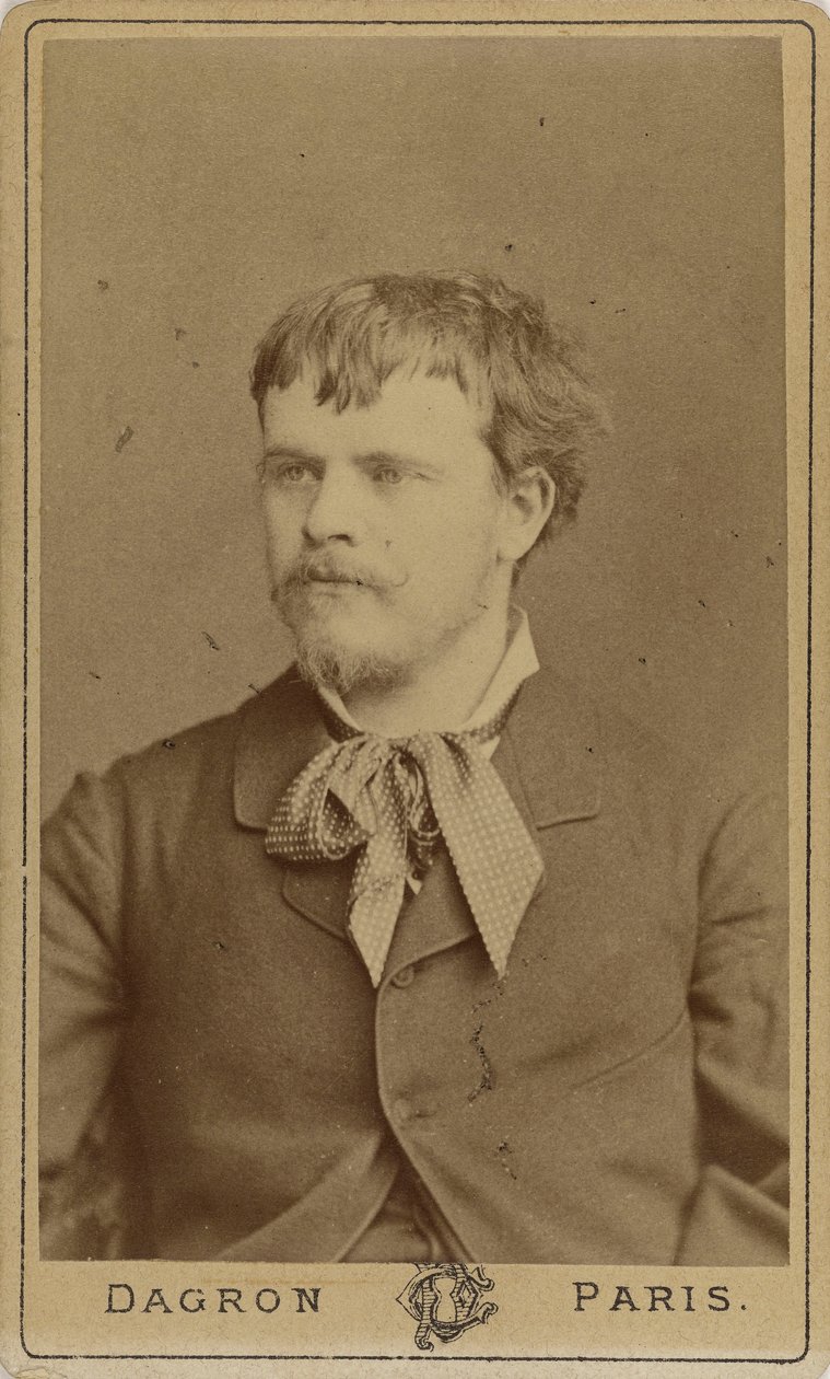 Retrato del pintor Jules Bastien-Lepage 1848-1884, c. 1875 de Prudent René Patrice Dagron