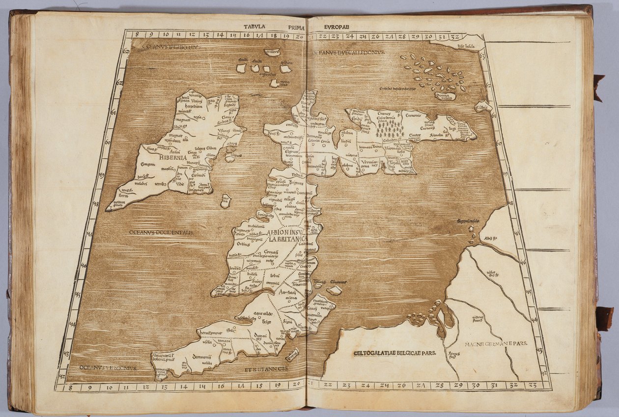 Tabula Prima Europa, de 