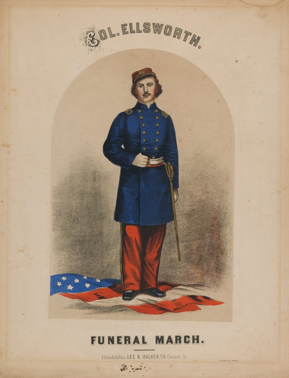 Elmer Ellsworth de Publisher  Lee and Walker Thomas S. Sinclair