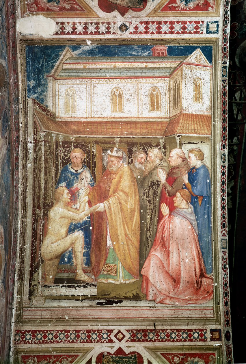 El milagro de San Estanislao (1030-79) de la Iglesia Inferior, c.1340 de Puccio and Stefano Capanna