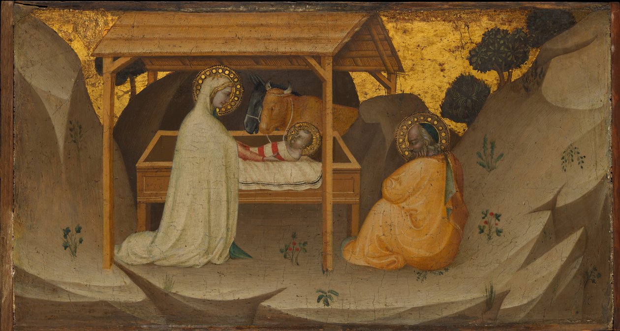 La Natividad, ca. 1350 de Puccio di Simone