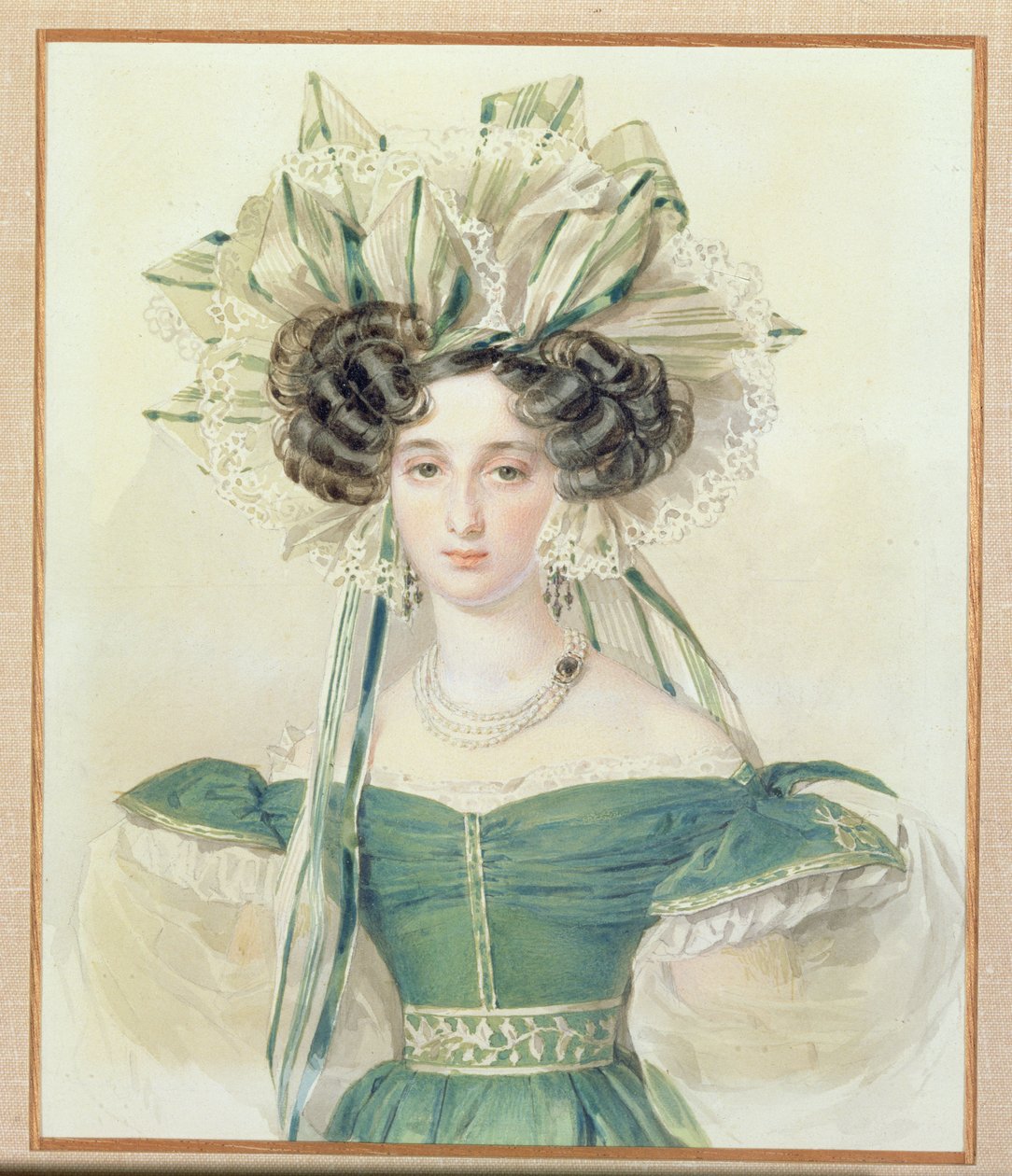 Retrato de la Princesa Isabel Vorontsova (1792-1856) de Pyotr Fyodorovich Sokolov