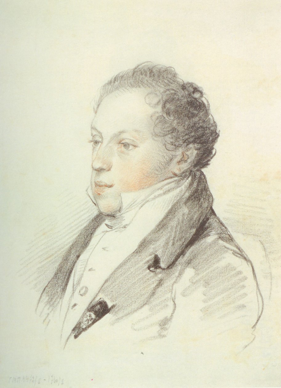 Retrato de Alexey Nikitich Peshchurov de Pyotr Fyodorovich Sokolov