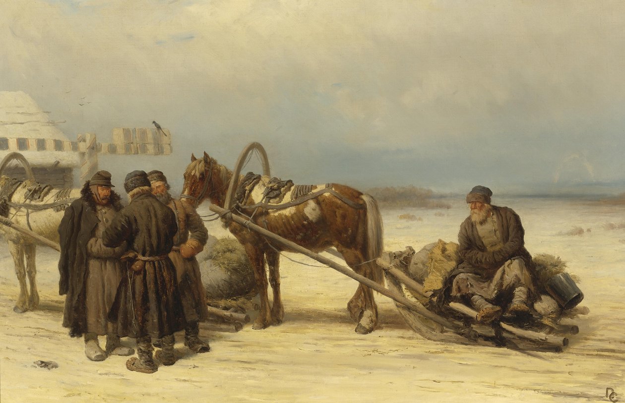 En las puertas de Pyotr Petrovich Sokolov