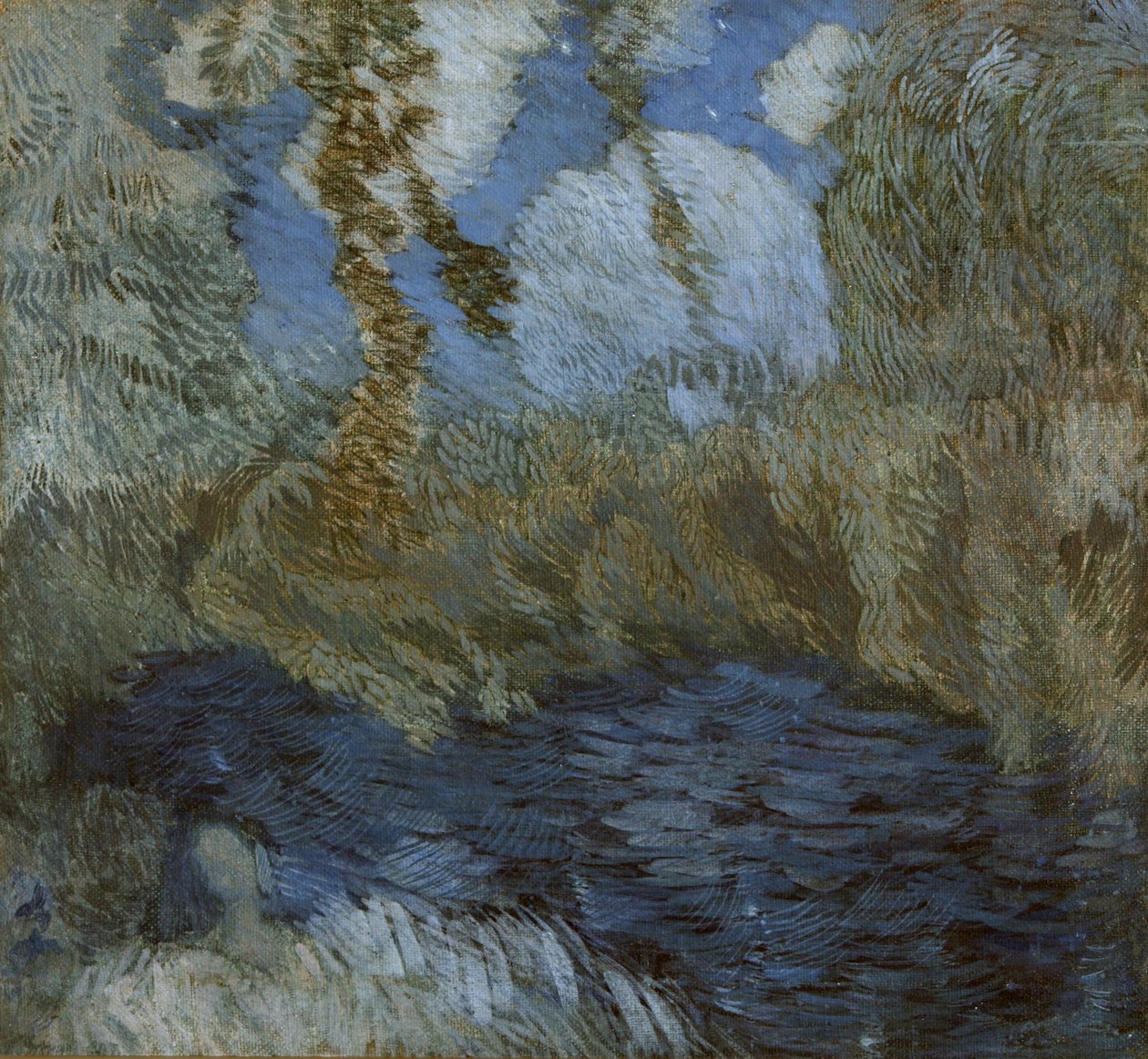 Noche. Viento, 1907 de Pyotr Savvich Utkin