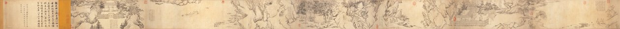 Ilustración al Segundo Poema en Prosa sobre el Acantilado Rojo de Qiao Zhongchang