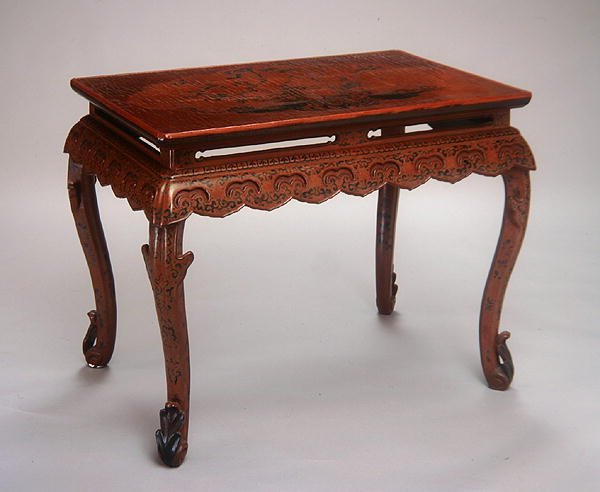 Mesa, período Kangxi (1662-1722) de Qing Dynasty Chinese School