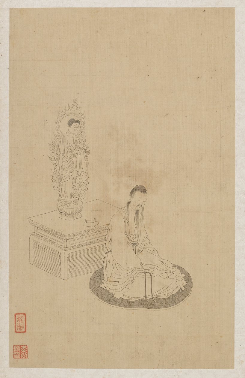 Figuras de Qing Dynasty Chinese School