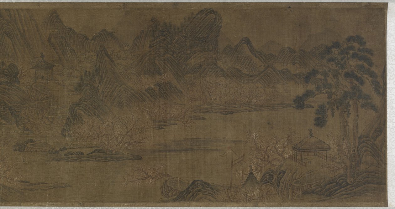 El manantial de los duraznos en flor de Qing Dynasty Chinese School
