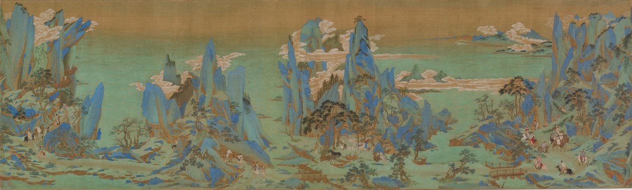 Viaje a Shu; Long de Qiu Ying