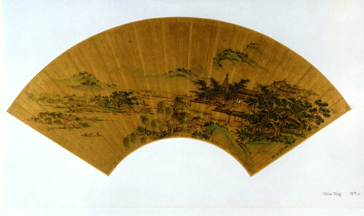 Paisaje de Qiu Ying