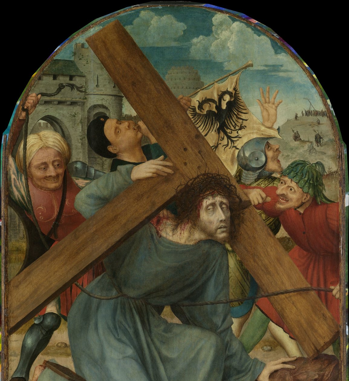 Cristo cargando la cruz
El transporte de la cruz de Quinten Massijs (I)