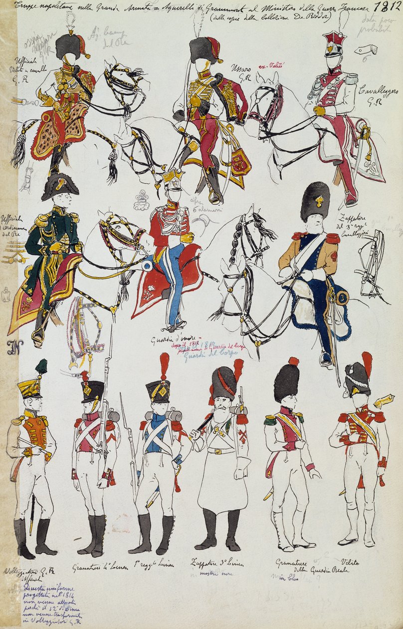Tropas napoleónicas de la Grande Armée de Quinto Cenni
