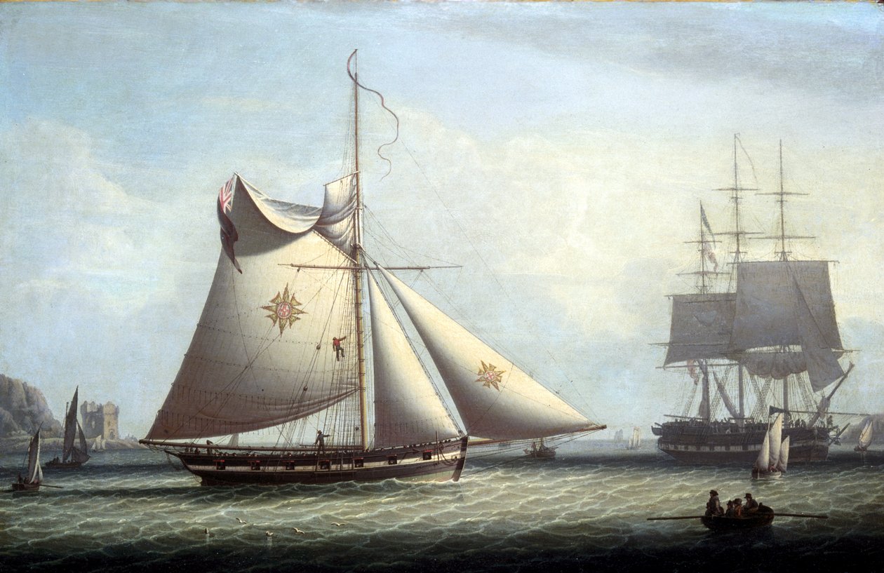Un Cutter Maltés, c.1780 de R. Saloman
