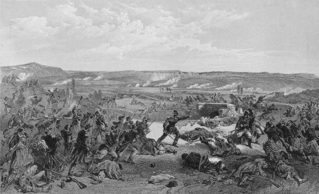 Batalla del Tchernaya, 16 de agosto de 1855 de RM Bryson