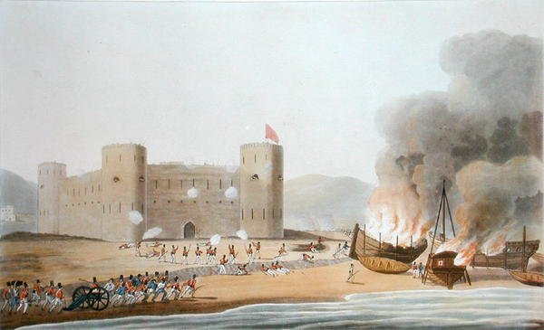 El ataque al fuerte de Luft, 27 de noviembre de 1809, de 
