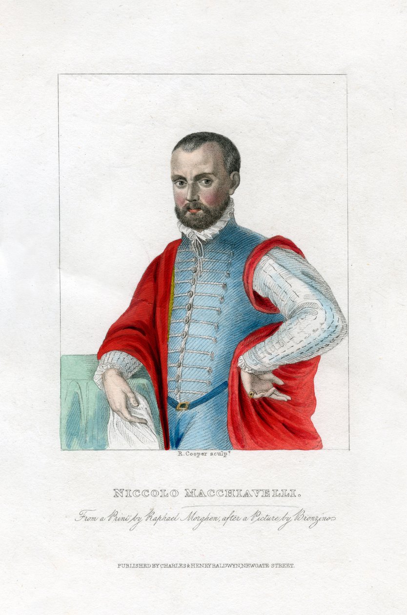 Niccolò Machiavelli, filósofo político del Renacimiento italiano de R. Cooper